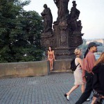 On and under the Charles bridge