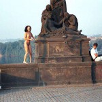 On and under the Charles bridge