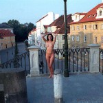 On and under the Charles bridge