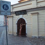 On and under the Charles bridge