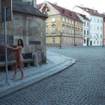 On and under the Charles bridge