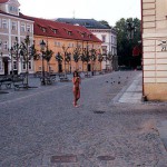 On and under the Charles bridge