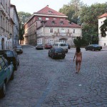 On and under the Charles bridge