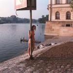 On and under the Charles bridge