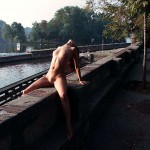 On and under the Charles bridge