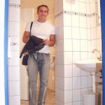 At a small billiard bar