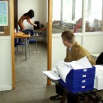 In an industrial plant