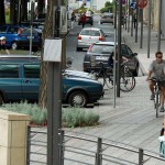 In the center of a small village