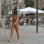 In the center of a small village