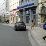 In the center of a small village