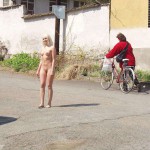 In a residential area