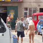 A car break down at the roadside