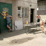 A car break down at the roadside