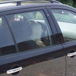 A car break down at the roadside