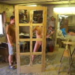 At a cabinetmaking