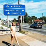 Alongside a main highway