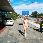 Alongside a main highway