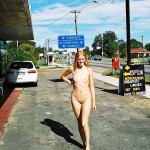 Alongside a main highway