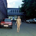 In and around a very trendy bar