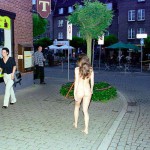 In and around a very trendy bar