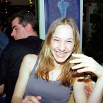 In and around a very trendy bar