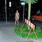 In and around a very trendy bar