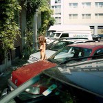 On a street in the city centre