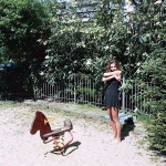 On a street in the city centre