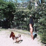 On a street in the city centre