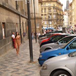 In the center of Prague and in a park