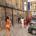 In the center of Prague and in a park