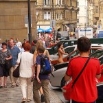 In the center of Prague and in a park