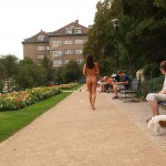 In the center of Prague and in a park