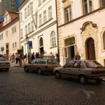 In the center of Prague