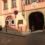 In the center of Prague