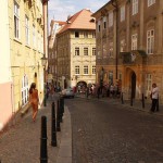 In the center of Prague