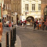 In the center of Prague