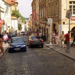 In the center of Prague