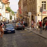 In the center of Prague