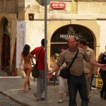 In the center of Prague