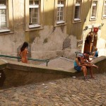 In the center of Prague