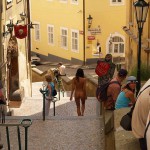 In the center of Prague