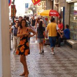 In the center of Prague