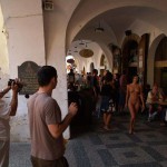 In the center of Prague