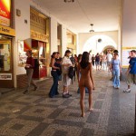 In the center of Prague