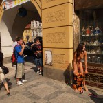 In the center of Prague