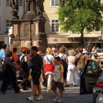 In the center of Prague