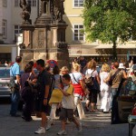 In the center of Prague