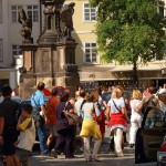 In the center of Prague