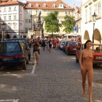 In the center of Prague